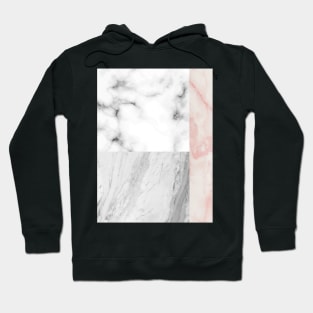 Abstract pastel marble pattern Hoodie